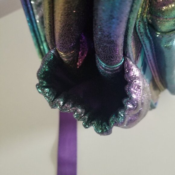 Disney Raya and The Last Dragan Rainbow Iridescent Girls Fairycore Backpack - Picture 6 of 13